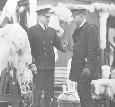 A photo of the Coast Guard enforcing Prohibition.