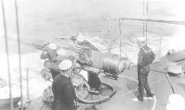 A photo of the Coast Guard enforcing Prohibition.