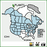 Distribution of Poa palustris L.. . Image Available. 