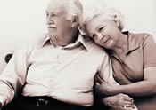 Photo of elderly couple 