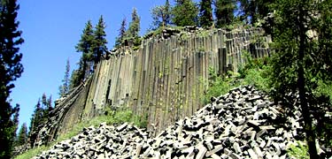 Columnar basalt