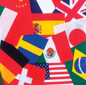 Photograph of International Flags