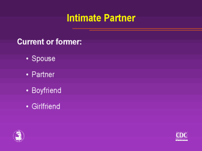 Intimate partner