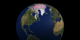 This animation shows the daily advance and retreat of snow cover, and sea ice surface temperature over the Northern Hemisphere during the
winter of 2002-2003.  Snow cover over the tip of South America is also shown during the summer of 2000.