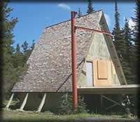 [PHOTO: Table Mountain A-Frame Rental]