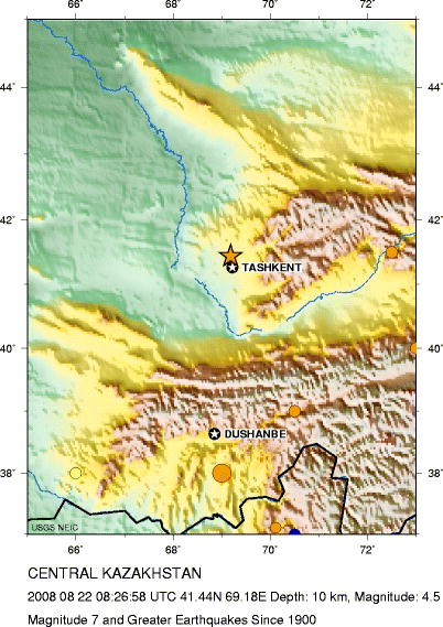 Magnitude 7 and Greater Earthquakes