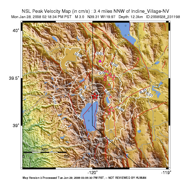 Peak Ground Velocity Image