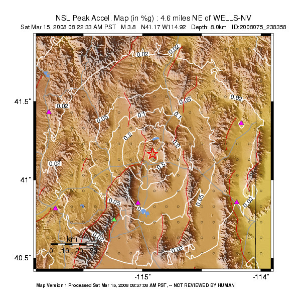 Peak Ground Acceleration Image