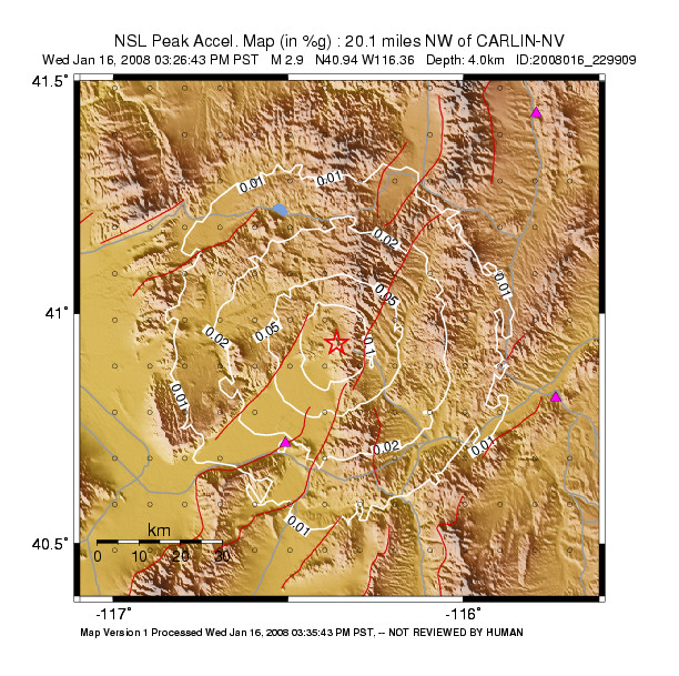 Peak Ground Acceleration Image