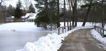 Val-Kill Bridge in Winter