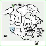 Distribution of Astragalus lentiginosus Douglas ex Hook. var. kernensis (Jeps.) Barneby. . 