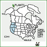 Distribution of Astragalus lentiginosus Douglas ex Hook. var. lentiginosus. . 