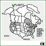 Distribution of Prunus cerasifera Ehrh.. . Image Available. 