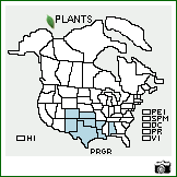 Distribution of Prunus gracilis Engelm. & A. Gray. . Image Available. 