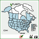 Distribution of Orobanche uniflora L.. . Image Available. 