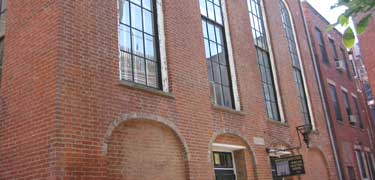 Detail of African Meeting House