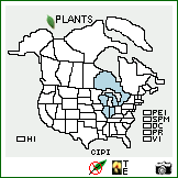 Distribution of Cirsium pitcheri (Torr. ex Eaton) Torr. & A. Gray. . Image Available. 
