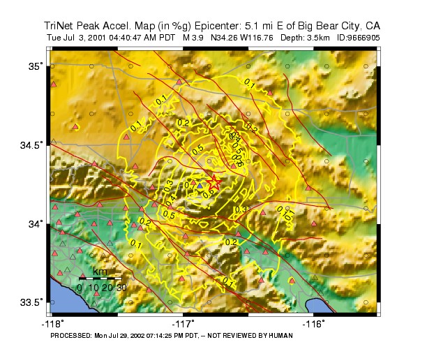 Peak Ground Acceleration Image