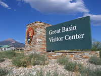 great basin visitor center sign