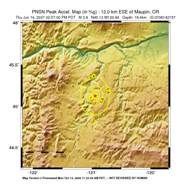 Peak Ground Acceleration Image