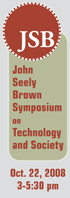logo: John Seely Brown Symposium on Technolgy and Society