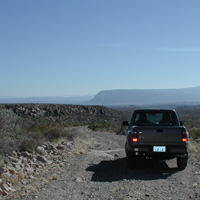 Driving the Glenn Springs Road