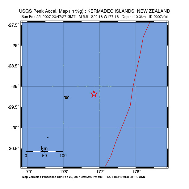 Peak Ground Acceleration Image