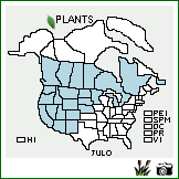 Distribution of Juncus longistylis Torr.. . Image Available. 