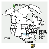 Distribution of Carex latebracteata Waterf.. . 