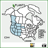 Distribution of Carex vallicola Dewey. . Image Available. 