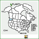 Distribution of Astragalus cottonii M.E. Jones. . 
