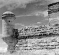 (NPS Photo) Guard towers watch the walls of Fort Matanzas