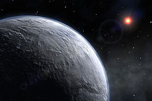 ESO artist's rendering of the new extrasolar planet