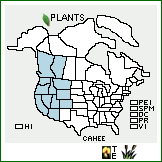 Distribution of Carex heteroneura W. Boott var. epapillosa (Mack.) F.J. Herm.. . 