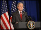 President George W. Bush addresses his remarks Tuesday, Feb. 19, 2008 in Dar es Salaam, Tanzania, regarding the independence of Kosovo.  White House photo by Eric Draper