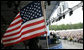 President George W. Bush speaks Sunday, May 13, 2007, at Anniversary Park in Williamsburg, Va., where he and Mrs. Laura Bush joined in the 400th anniversary celebration of the Jamestown Settlement. "The story of Jamestown will always have a special place in American history.It's a story of hardship overcome by resolve," said the President. "It's a story of the Tidewater settlement that laid the foundation of our great democracy." White House photo by Eric Draper