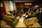 Vice President Dick Cheney and Australian Prime Minister John Howard, bottom left, meet in the Prime Minister's office, Saturday, Feb. 24, 2007 in Sydney. White House photo by David Bohrer