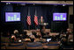 Director Rob Portman of the Office of Management and Budget presents the budget of the U.S. government for the 2008 fiscal year to the press in the Dwight D. Eisenhower Executive Office Building Monday, Feb. 5, 2007. White House photo by Paul Morse