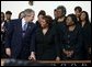 President George W. Bush visits with parishioners at Union Bethel African Methodist Episcopal Church in New Orleans, La., Thursday, Jan. 15, 2004. President Bush visited the church to highlight his administration's commitment to faith-based community initiatives. White House photo by Eric Draper