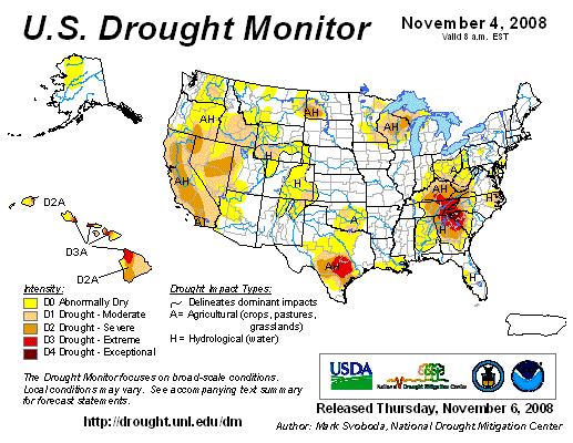 US Drought Monitor