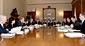 Secretary Chao (second from left) meeting with the Social Security Trustees 