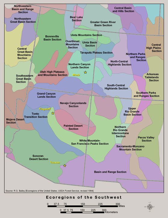 Ecoregions of Study