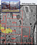 Image representing Alaska High-Resolution Orthoimagery and Elevation Mapping Projects. Image links to Alaska Orthoimagery and Elevation Mapping Status site. 