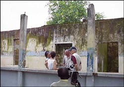 Photo of the Koidu Government Hospital before renovation