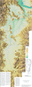 (Thumbnail) Color Shaded Relief Map of the Willamette Valley, Oregon