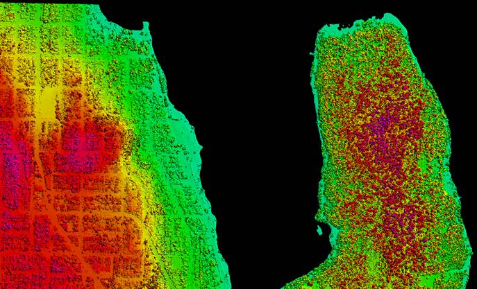 Lidar Canopy Maps 