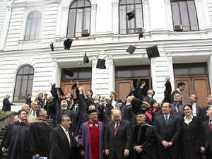 Graduation Day at the Caucasus Business School