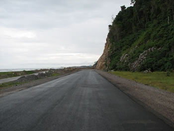 Image of a new road