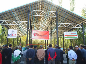 The new bazaar will sell produce for the Dushanbe and Badakhshan Autonomous Region markets