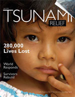 Cover of USAID publication on tsunami relief.